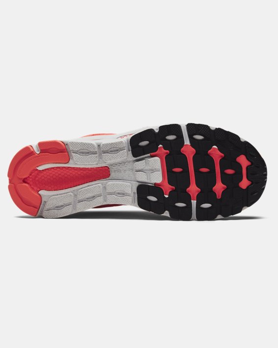 Men's UA HOVR™ Infinite 3 Reflect Running Shoes, Red, pdpMainDesktop image number 4